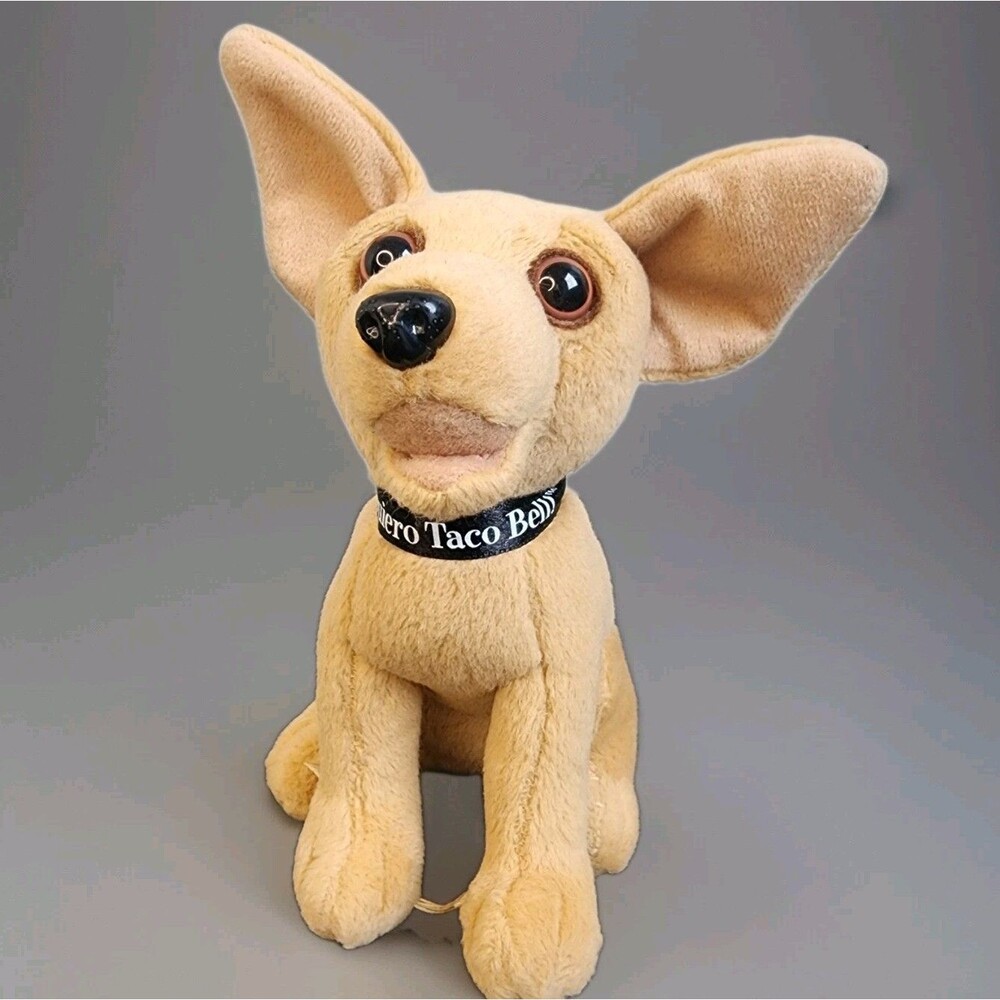 Vintage Taco Bell Chihuahua Plush – "¡Yo Quiero Taco Bell!" – 7”